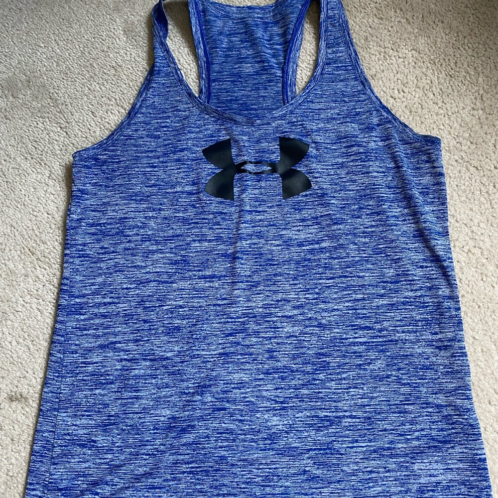 Blue UA tank